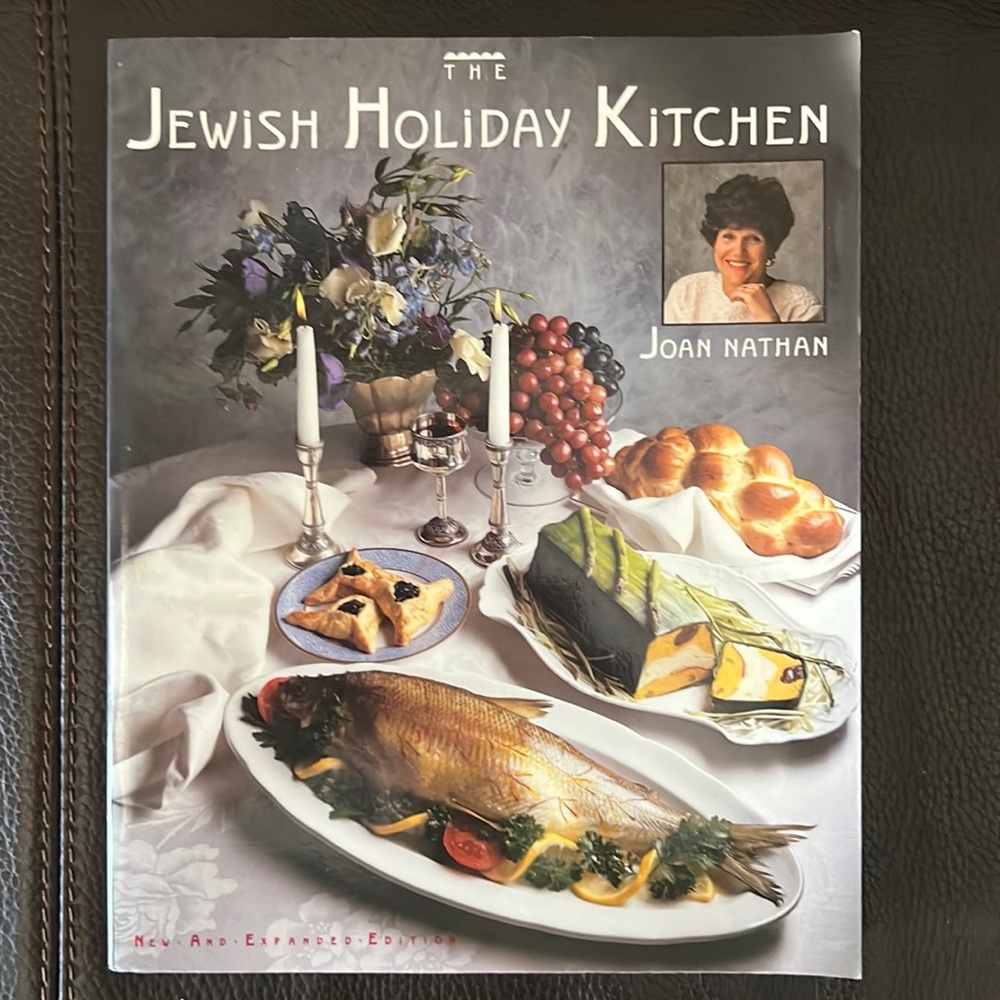 “Jewish Holiday Kitchen” Paperback Cookbook Expanded Edition by Joan Nathan